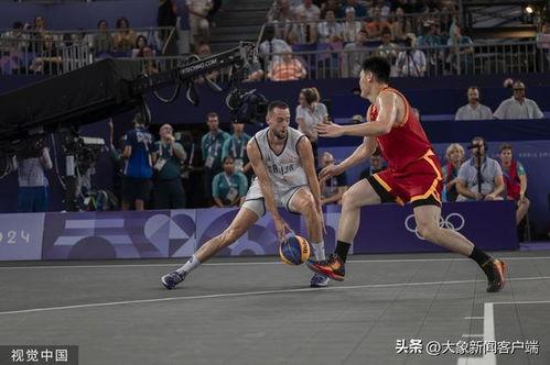 巴黎奥运会三人篮球男子分组循环赛：法国19-21美国,法国惜败美国